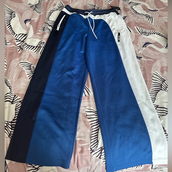 New Balance Pants - New Balance x Staud High Waist Track Pants in Blue Quartz size M